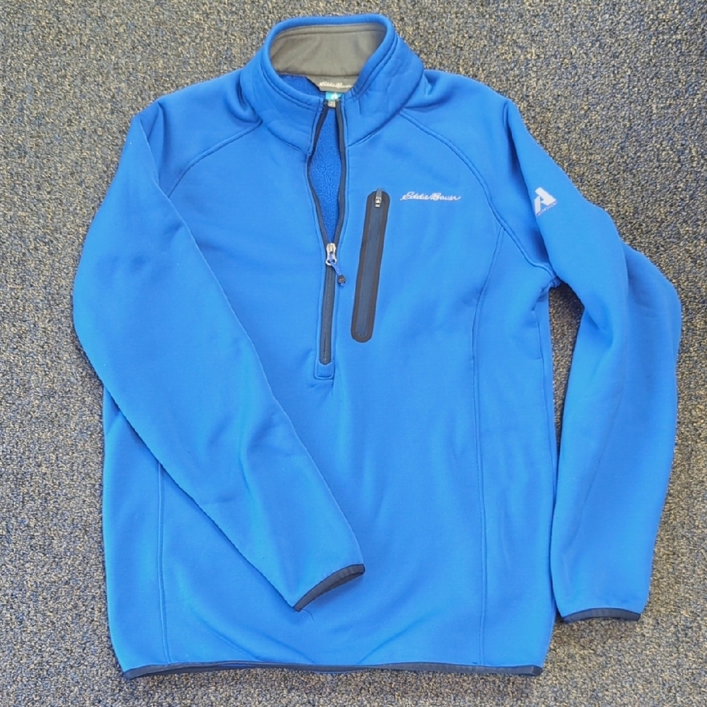 Eddie Bauer Blue Pullover Jacket